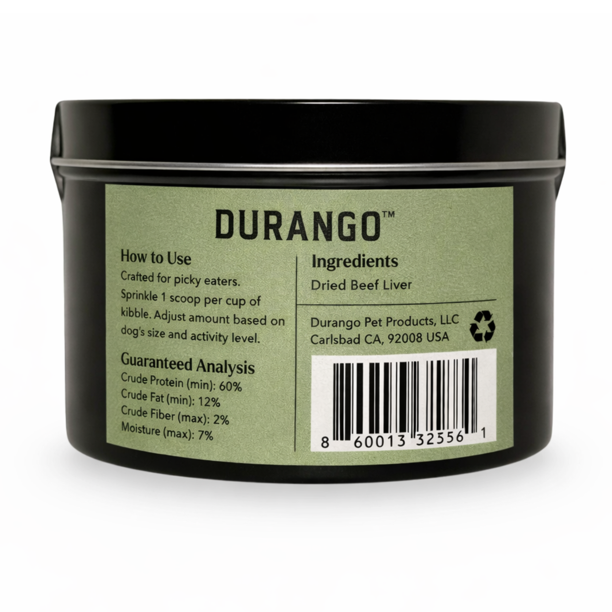 Beef Liver Topper | Single Ingredient | 8oz