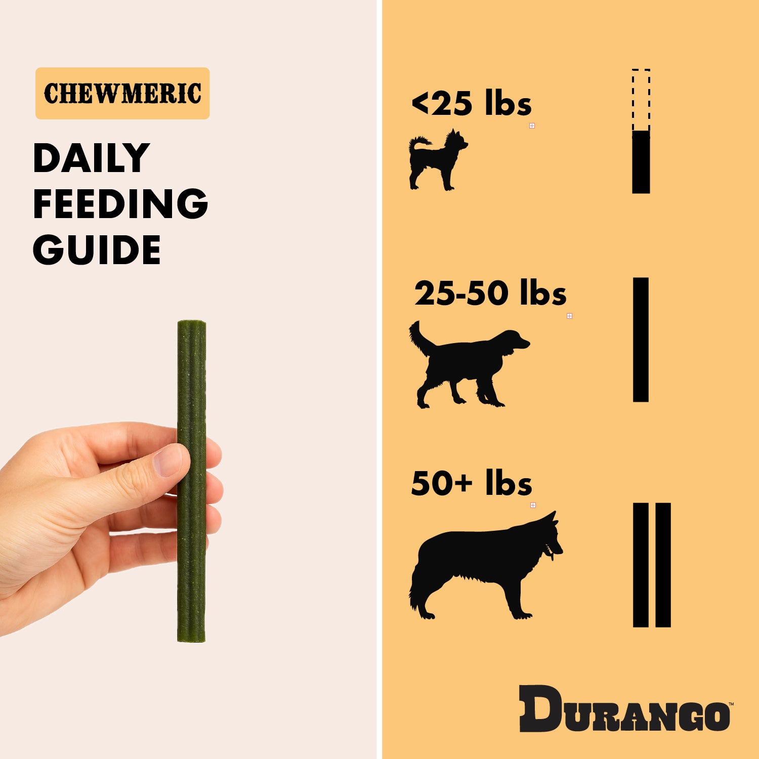 Chewmeric 6" Dental Stick