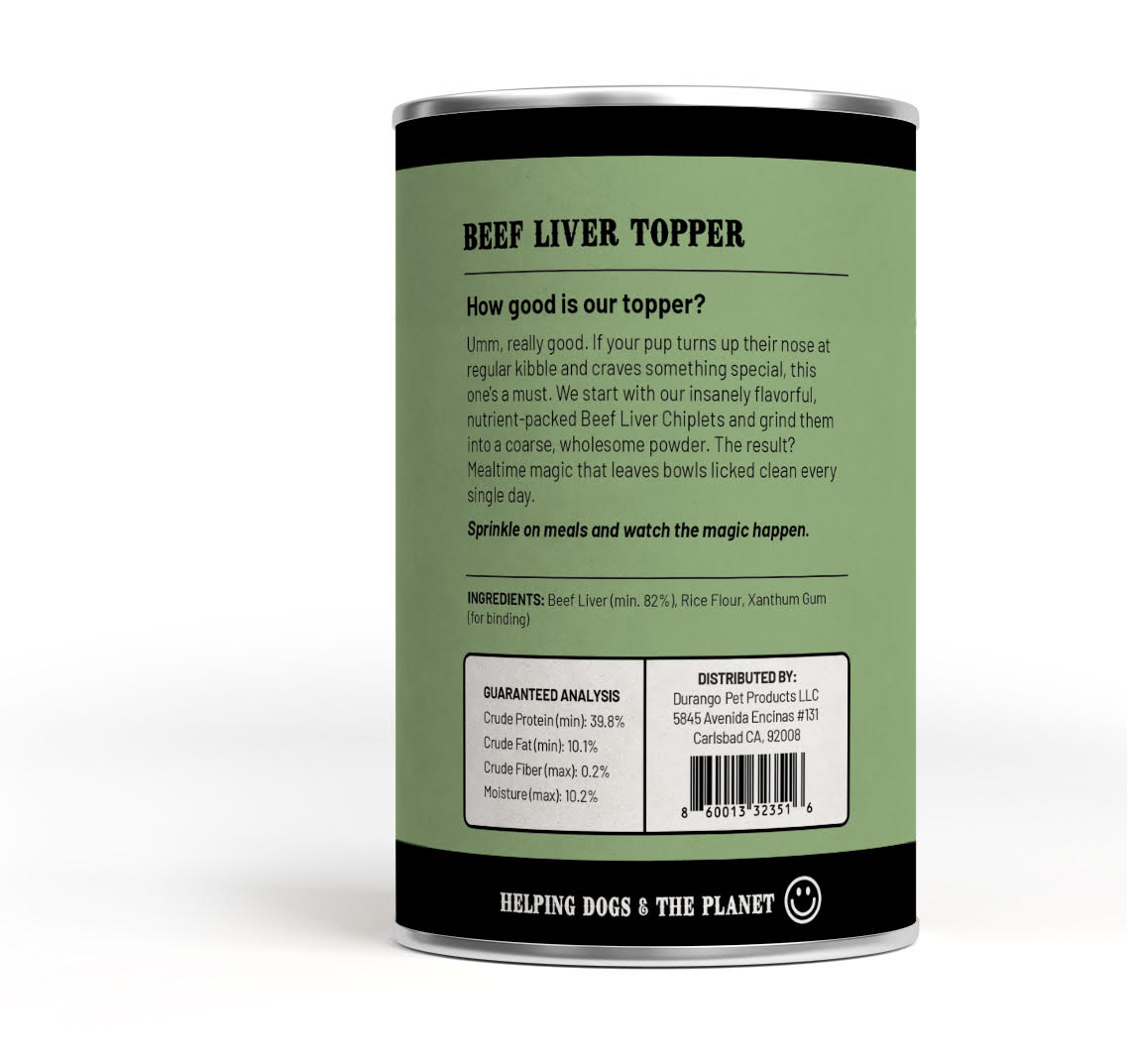 Beef Liver Topper