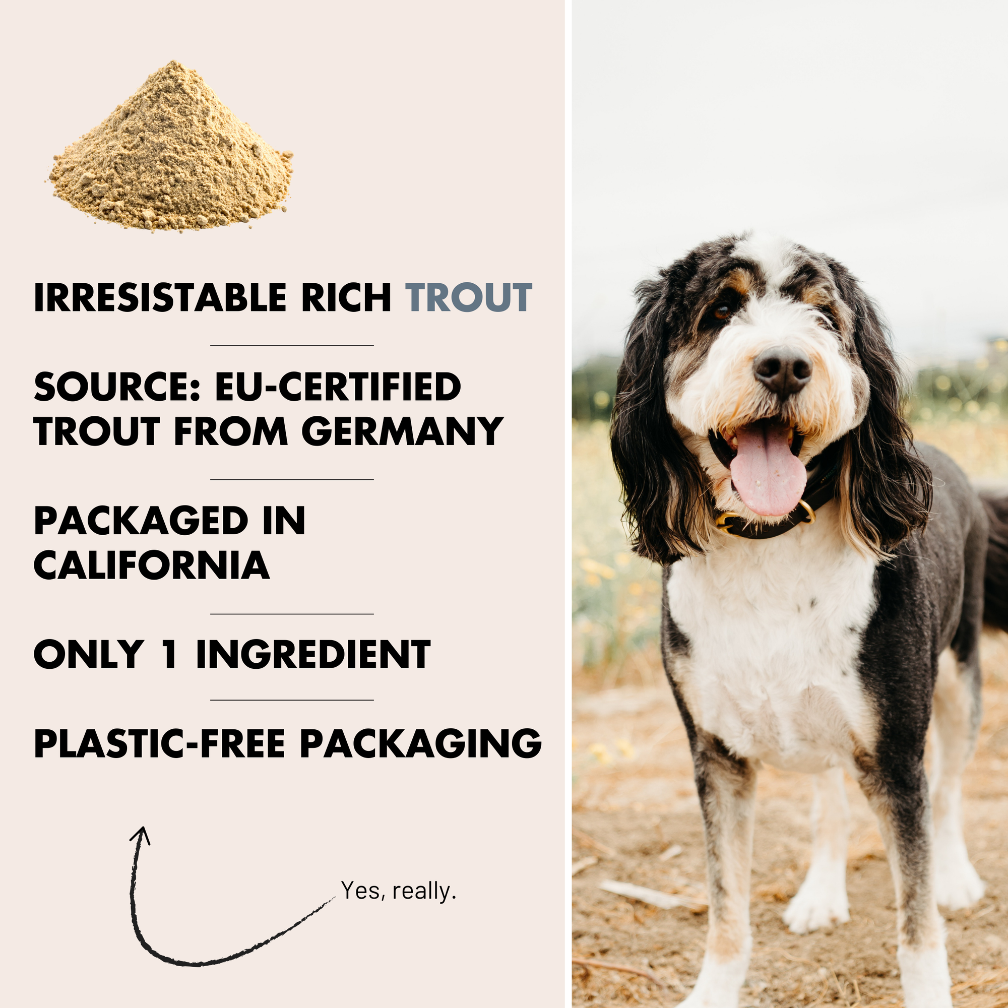 Trout Topper | Single Ingredient | 8oz